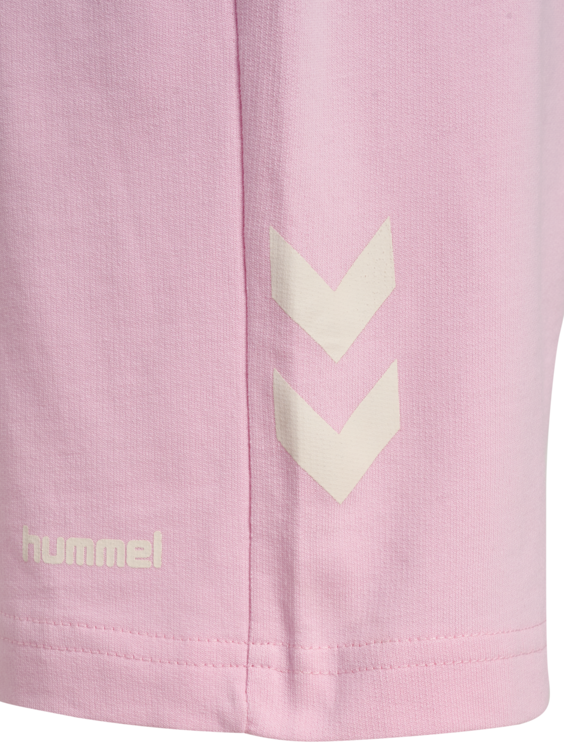 hmlJR LOOSE CHEVRON SHORTS, ROSEATE SPOONBILL, packshot