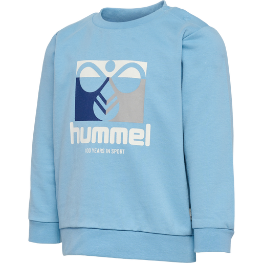 hmlLIME SWEATSHIRT, DUSK BLUE, packshot