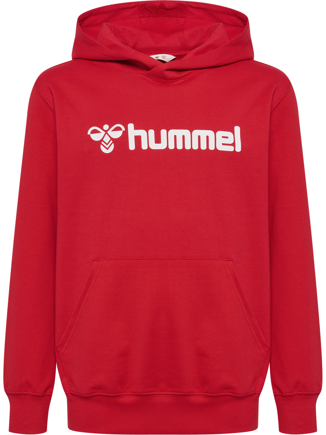 hmlGO 2.0 LOGO HOODIE KIDS, TRUE RED, packshot