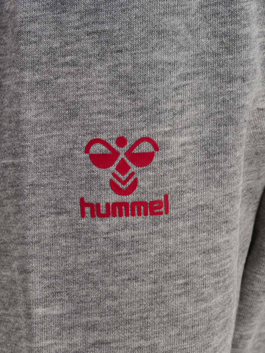 hmlMINI REG DBU PANTS, GREY MELANGE, packshot