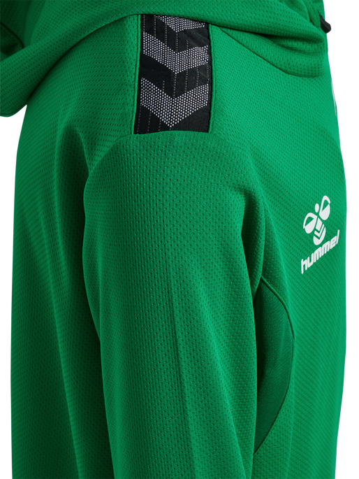 hmlAUTHENTIC PL ZIP HOODIE KIDS, JELLY BEAN, packshot