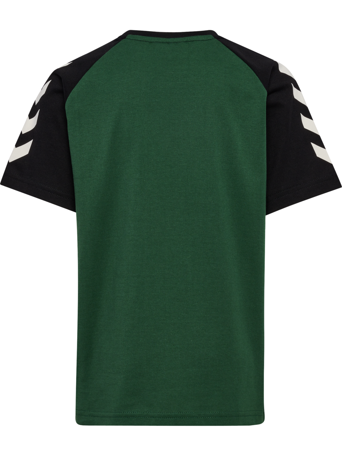 hmlJR LOGO T-SHIRT S/S, DARK GREEN, packshot