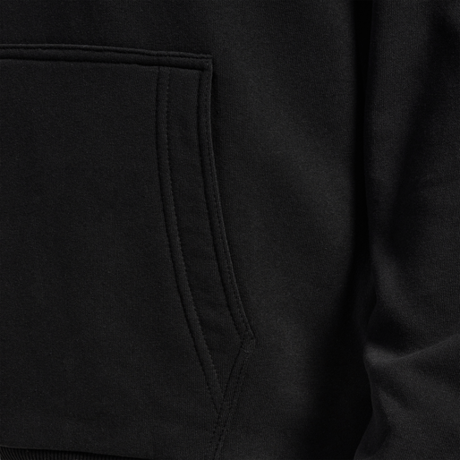 hmlAMNESTY HOODIE, BLACK, packshot