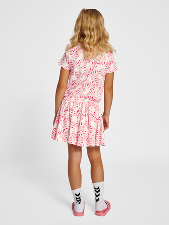 hmlALEXA DRESS S/S, MARSHMALLOW, model