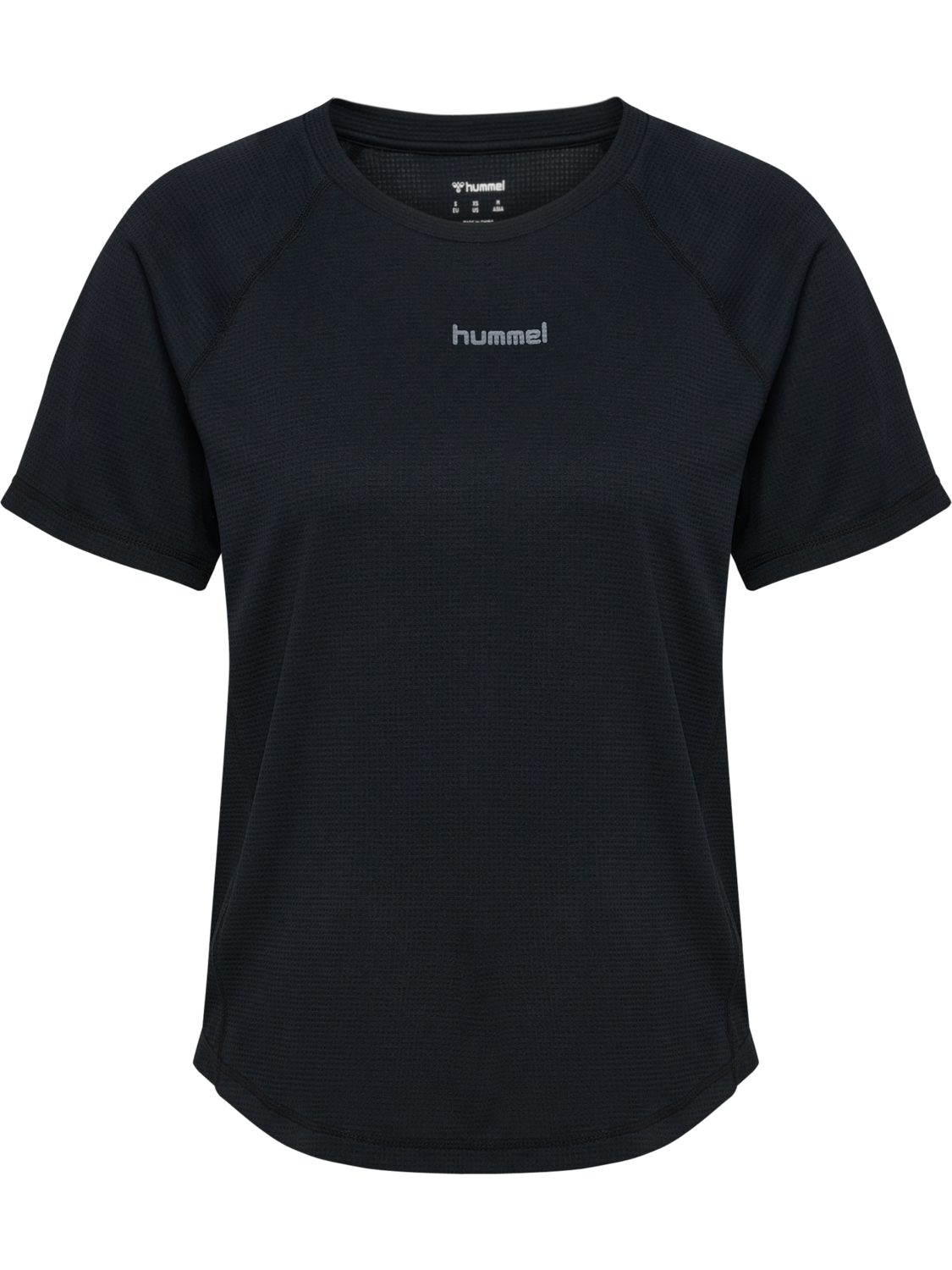 hmlMOMENTUM W T-SHIRT S/S, BLACK, packshot