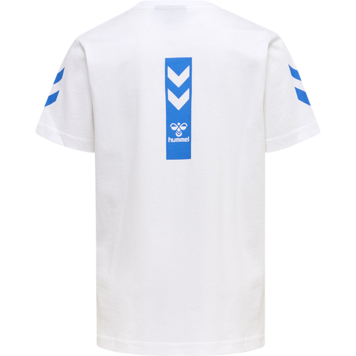 hmlFLYING TRES T-SHIRT S/S, BRIGHT WHITE, packshot