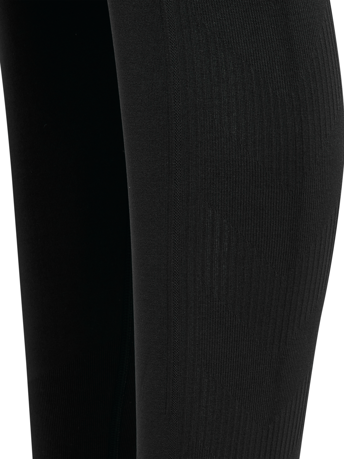 hmlTIF SEAMLESS HIGH WAIST TIGHTS, BLACK, packshot