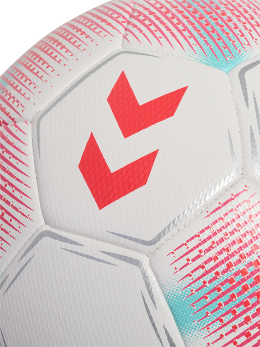 hmlPRECISION FUTSAL, WHITE/PINK/TURQOUISE, packshot