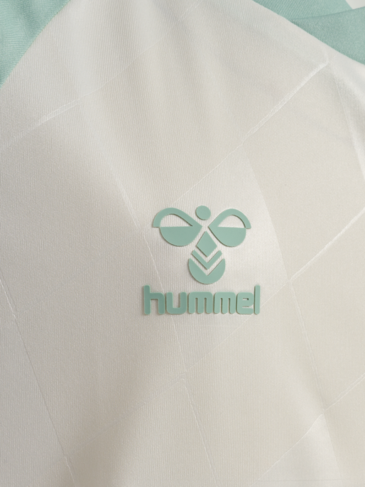 WER 24/25 AWAY JERSEY S/S KIDS, MARSHMELLOW/SILT GREEN WER 24/25 AWAY JERSEY S/S KIDS, MARSHMELLOW/SILT GREEN, packshot