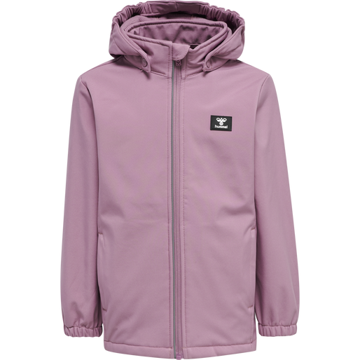 hmlMARS SOFTSHELL JACKET, DUSKY ORCHID, packshot