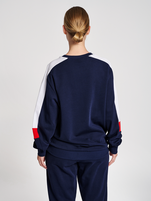 hmlIC CLAUDE SWEATSHIRT, 7666, model