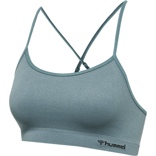 hmlJUNO SEAMLESS BRA, NORTH ATLANTIC, packshot