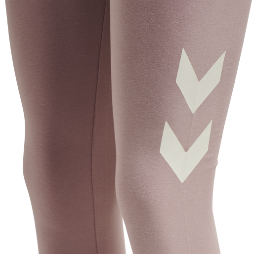 hmlLEGACY WOMAN HIGH WAIST TIGHTS, WOODROSE, packshot