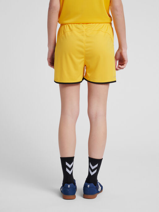 hmlAUTHENTIC POLY SHORTS WOMAN, SPORTS YELLOW, model