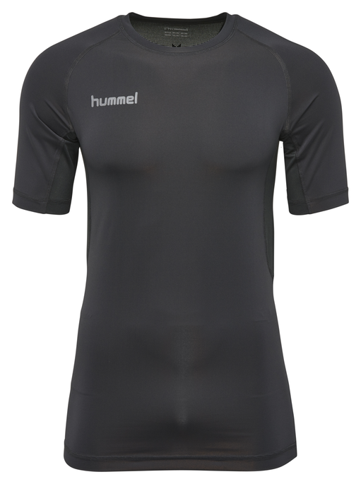 HUMMEL FIRST PERF SS JERSEY, BLACK, packshot