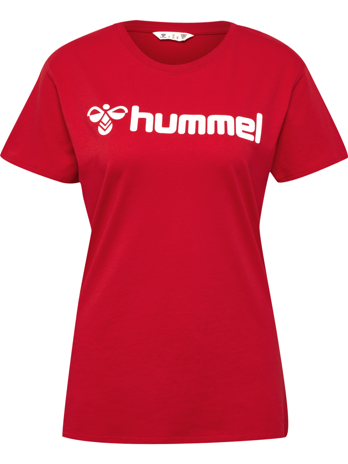 hmlGO 2.0 LOGO T-SHIRT S/S WOMAN, TRUE RED, packshot