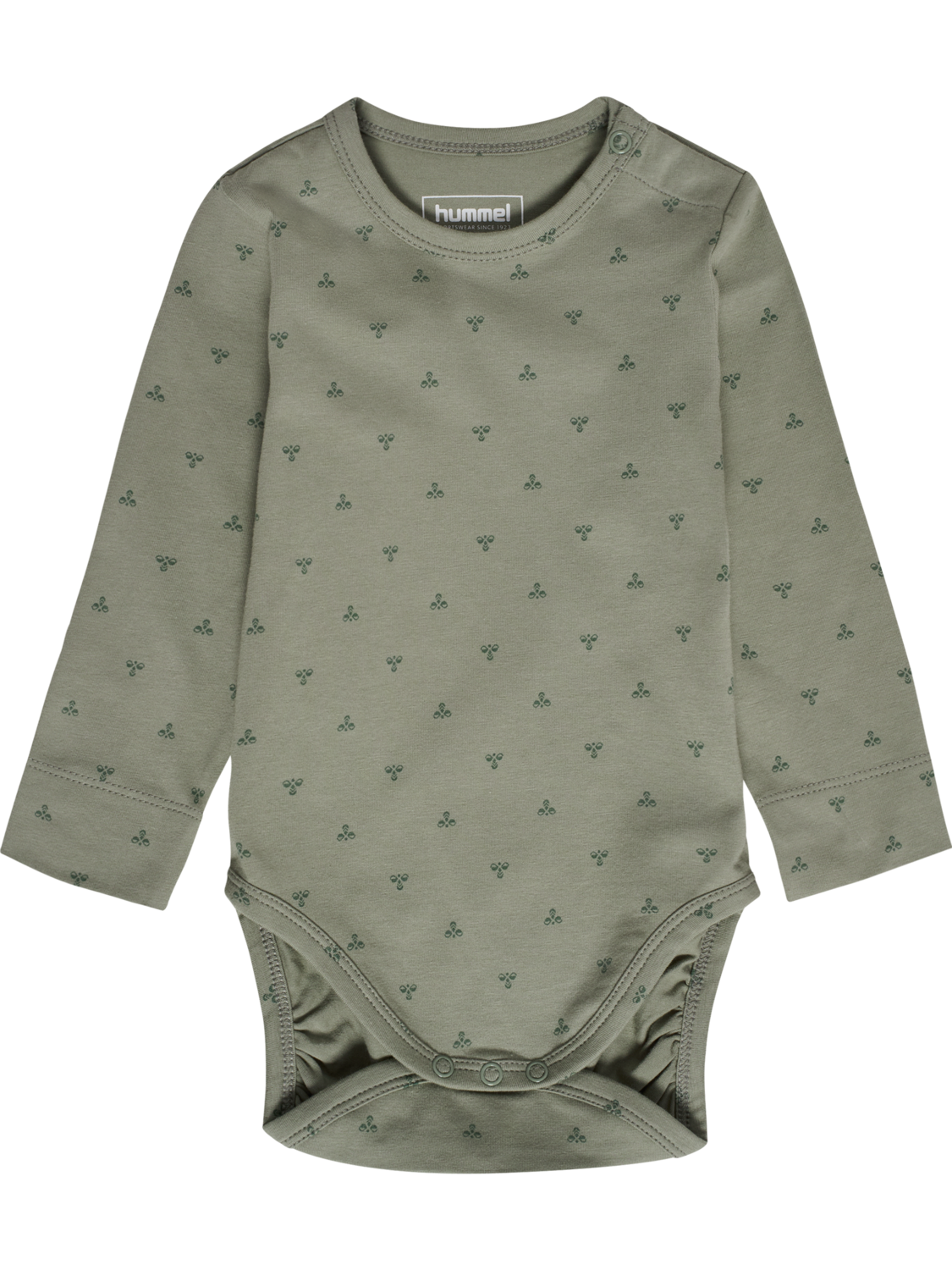 hmlMINI BEE AOP BODY L/S, SHADOW, packshot