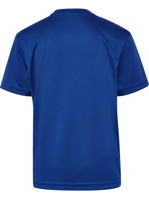 hmlLOGO JERSEY S/S KIDS, TRUE BLUE, packshot