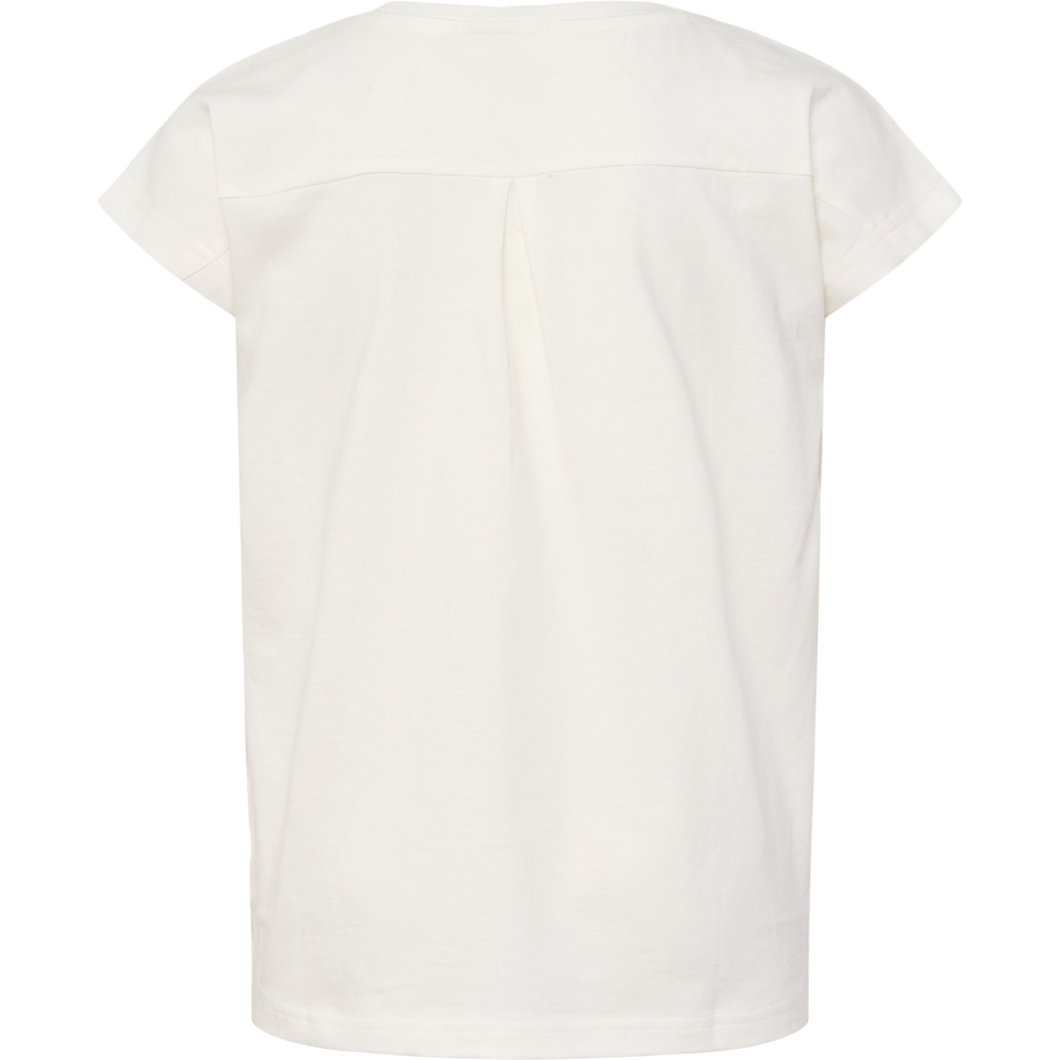 hmlLYDIA T-SHIRT S/S, MARSHMALLOW, packshot