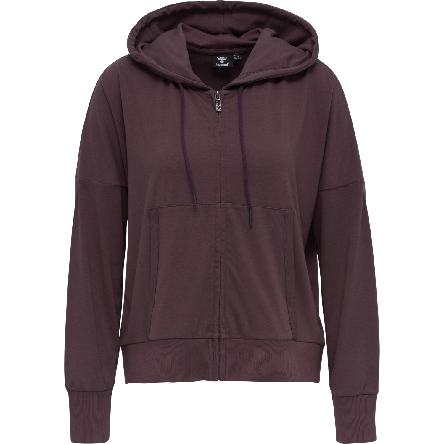 hmlLUISE LOOSE ZIP HOODIE, 8016, packshot