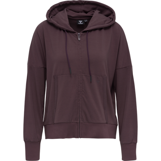 hmlLUISE LOOSE ZIP HOODIE, 8016, packshot