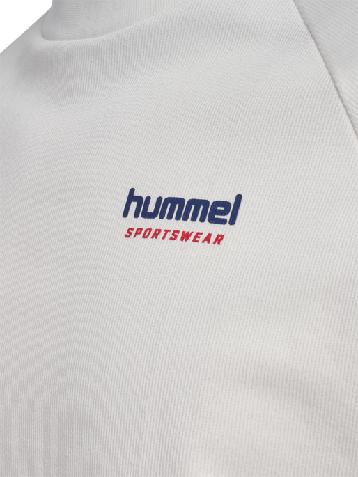 hmlOVERSIZED CREW SPORTSWEAR, BLANC DE BLANC/BLANC DE BLANC, packshot