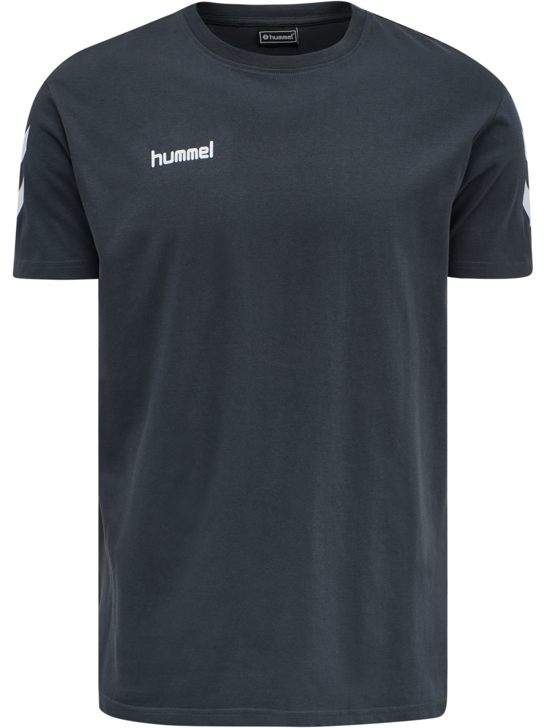 HUMMEL GO COTTON T-SHIRT S/S, INDIA INK, packshot