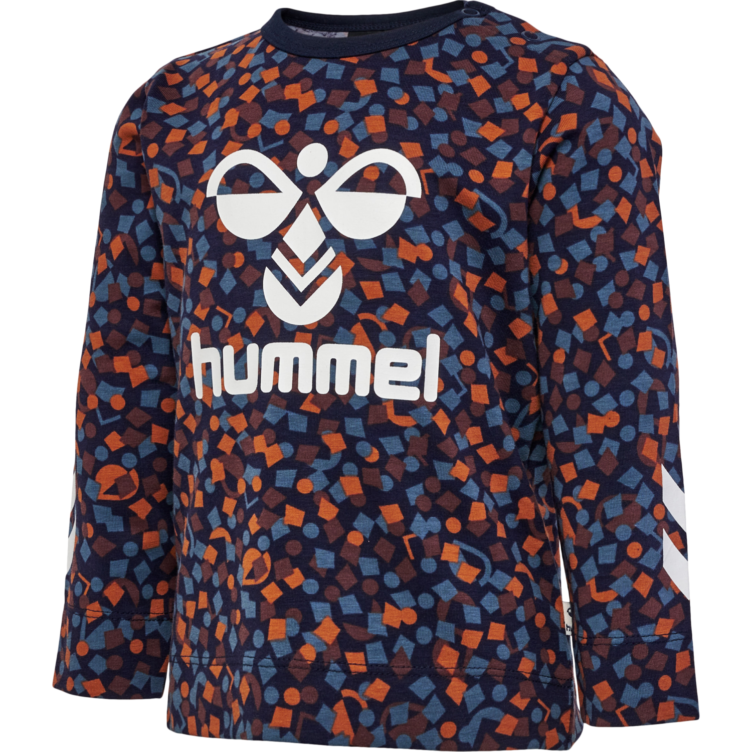 hmlCONFETTI T-SHIRT L/S, BLACK IRIS, packshot