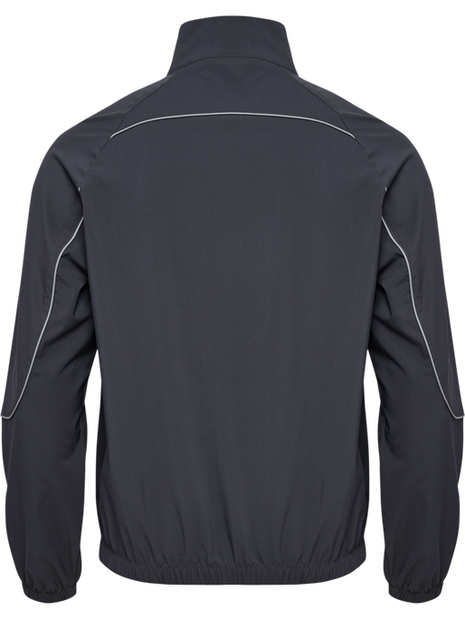 hmlPULSE WOVEN ZIP JACKET, EBONY hmlPULSE WOVEN ZIP JACKET, EBONY, packshot