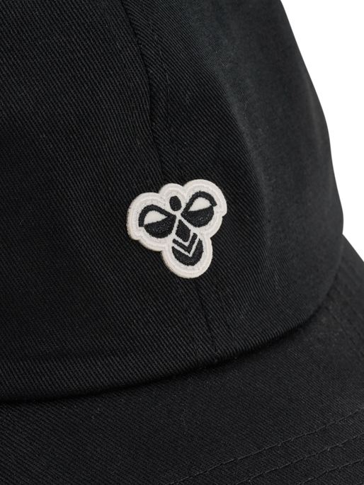 hmlBASEBALL CAP BEE, BLACK, packshot