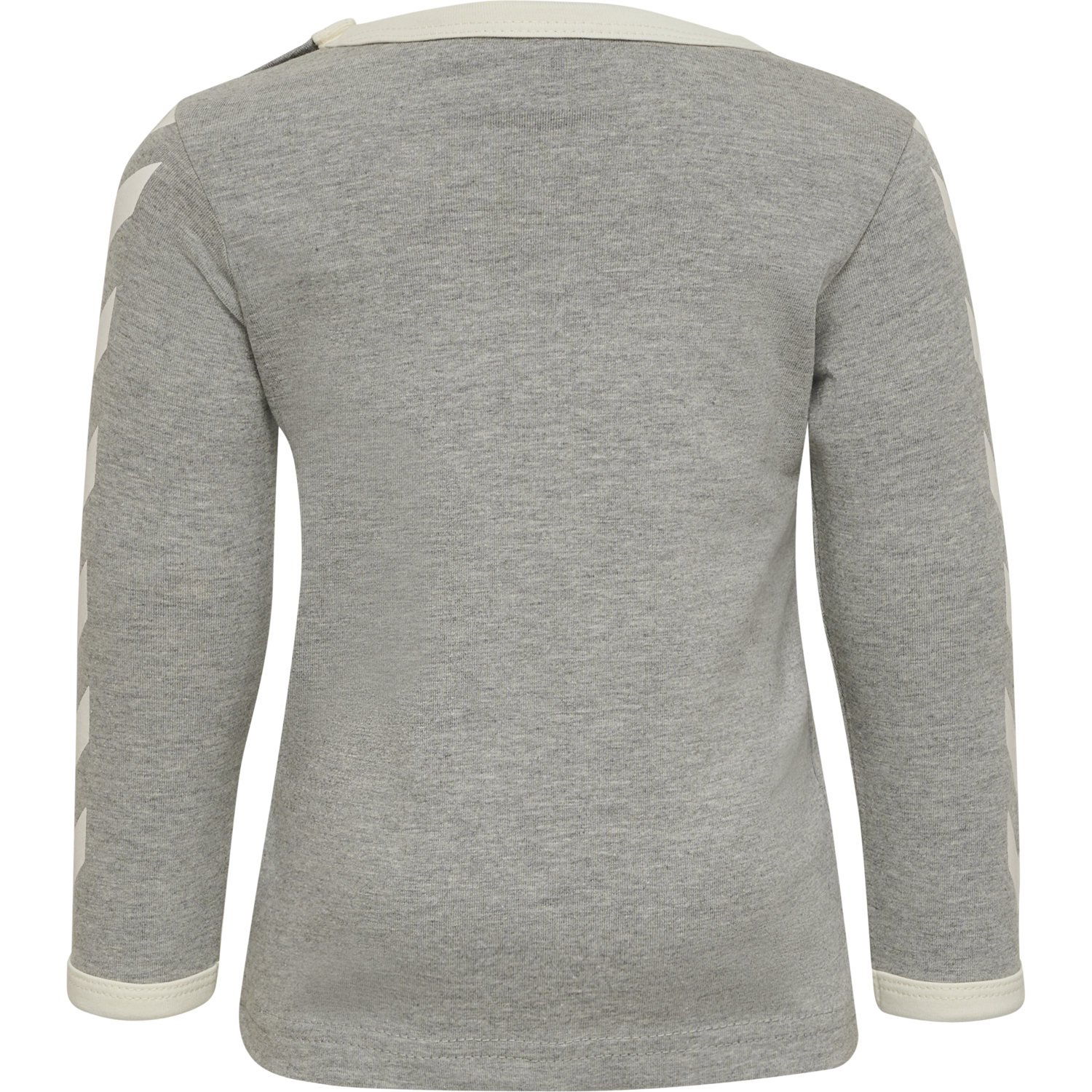 hmlFLIPPER T-SHIRT L/S, GREY MELANGE, packshot