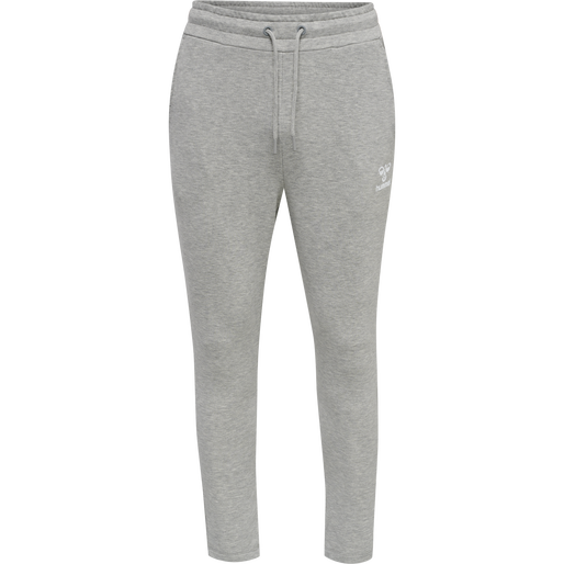 hmlISAM 2.0 TAPERED PANTS, GREY MELANGE, packshot