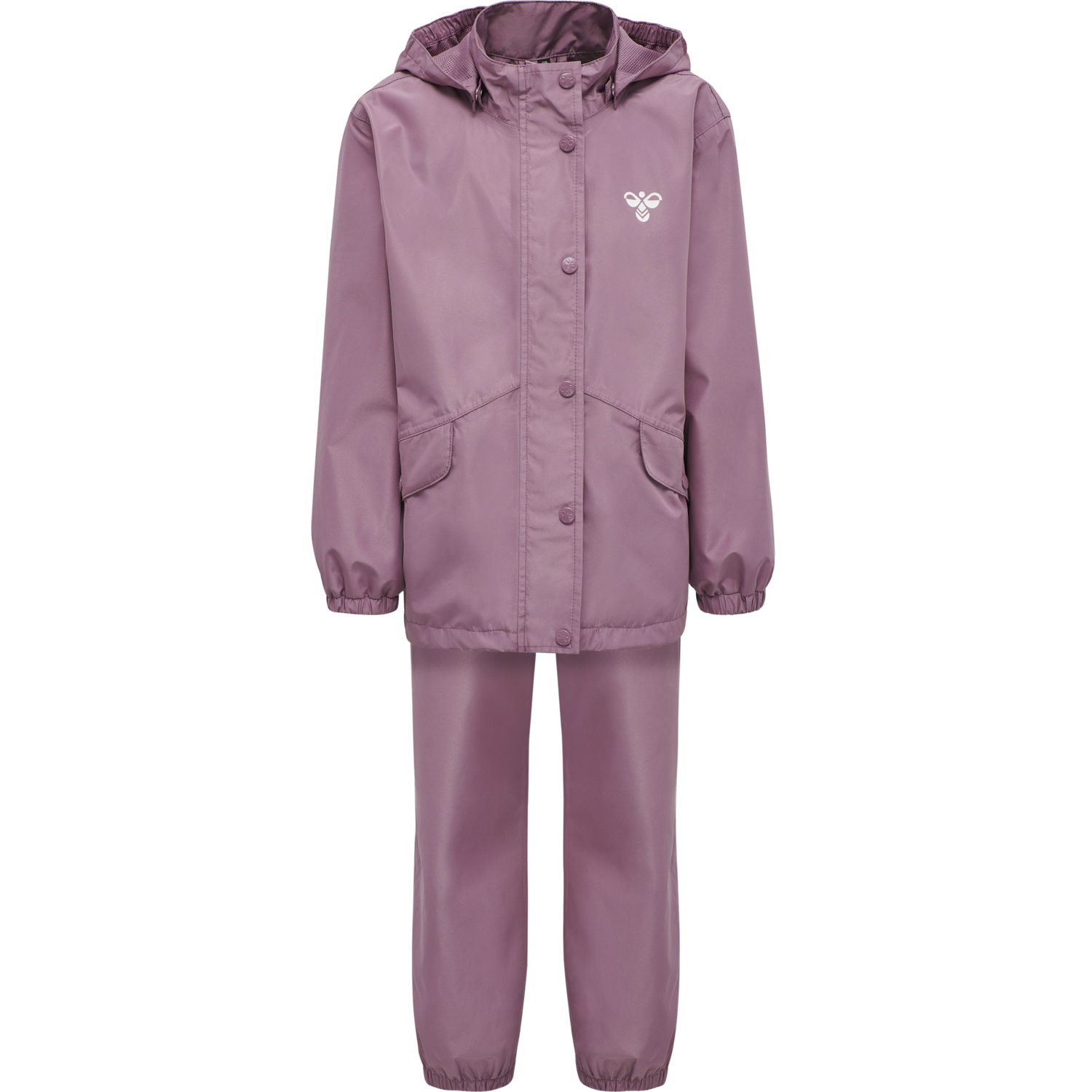 hmlREVA RAINSUIT, DUSKY ORCHID, packshot