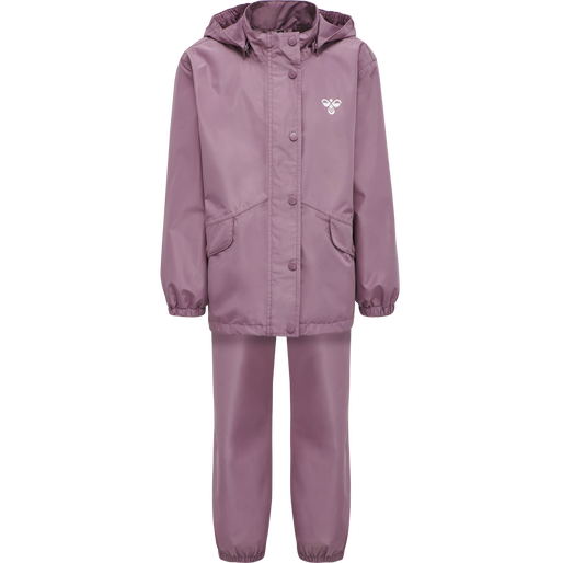 hmlREVA RAINSUIT, DUSKY ORCHID, packshot