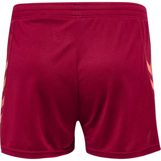 hmlONGRID POLY SHORTS WO, RHUBARB, packshot