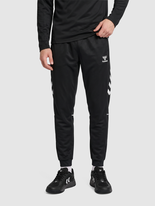 hmlCORE 2.0 TRACK PANTS, BLACK/WHITE, model
