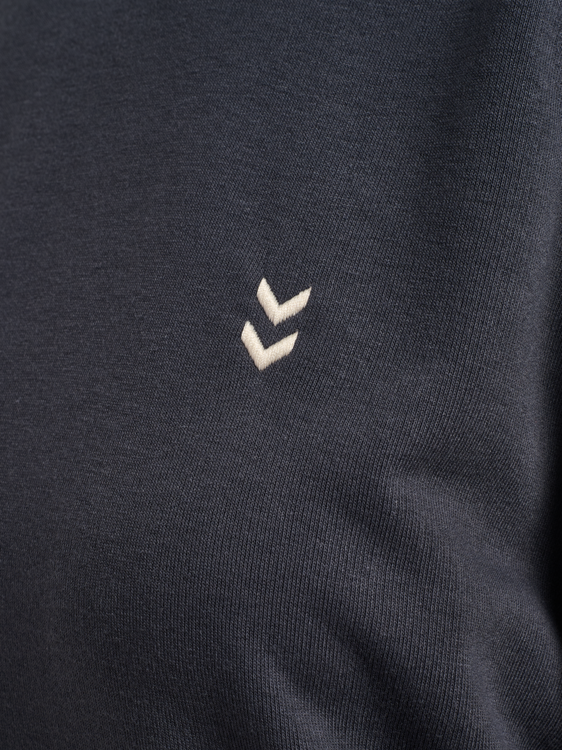 hmlPULSE W SWEAT CREWNECK, EBONY, packshot