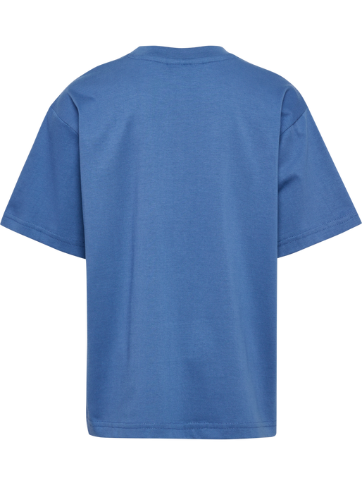 hmlJR LOOSE T-SHIRT S/S BEE, DUTCH BLUE hmlJR LOOSE T-SHIRT S/S BEE, DUTCH BLUE, packshot