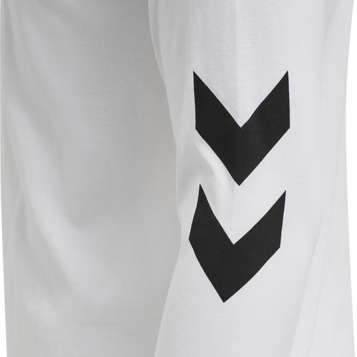 hmlLEGACY T-SHIRT L/S, WHITE hmlLEGACY T-SHIRT L/S, WHITE, packshot