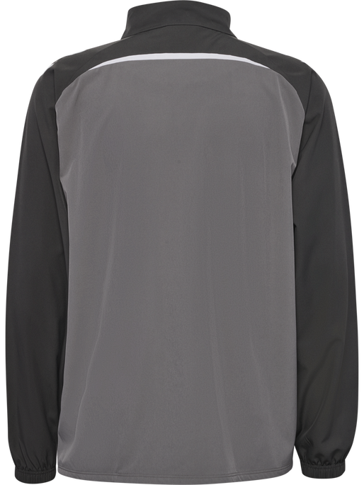 hmlLEAD 2.0 WOVEN JACKET, STEEL GRAY/ASPHALT, packshot