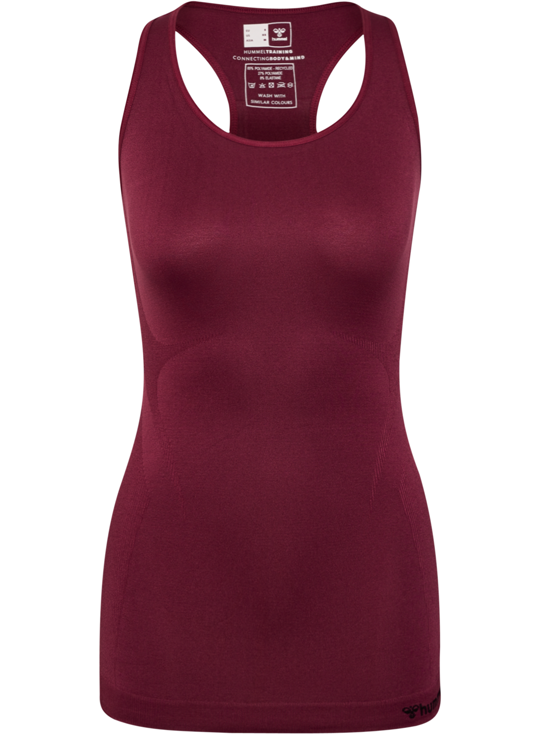 hmlTIF SEAMLESS TOP, CHOCOLATE TRUFFLE, packshot