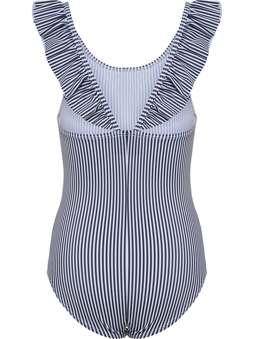 hmlFRILLI SWIMSUIT, NAVY BLAZER/BRIGHT WHITE hmlFRILLI SWIMSUIT, NAVY BLAZER/BRIGHT WHITE, packshot