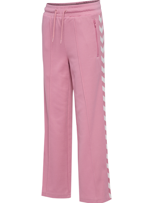 hmlJR ARCHIVE WIDE LEG POLY PANTS, POLIGNAC hmlJR ARCHIVE WIDE LEG POLY PANTS, POLIGNAC, packshot