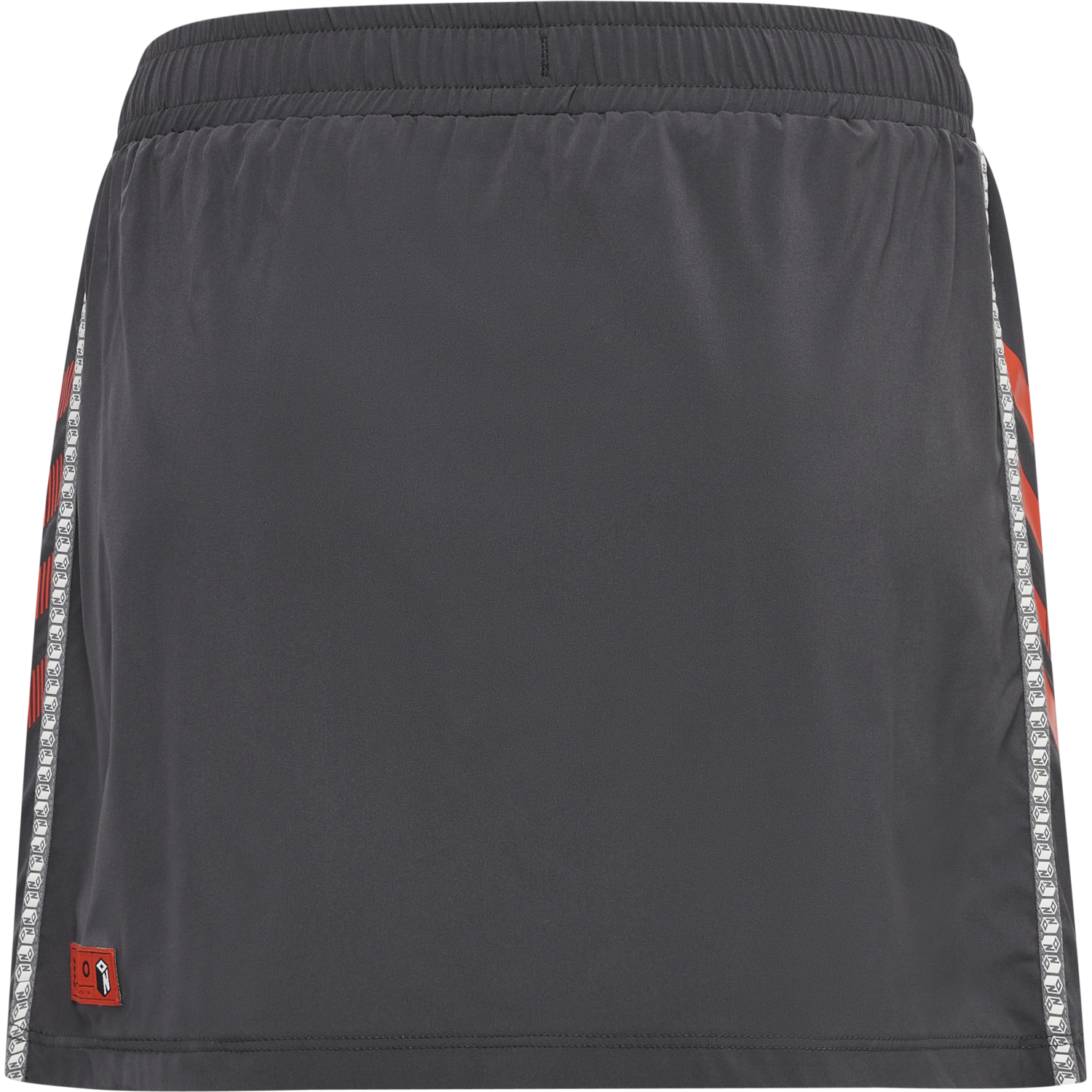 hmlPRO GRID GAME SKIRT, FORGED IRON, packshot