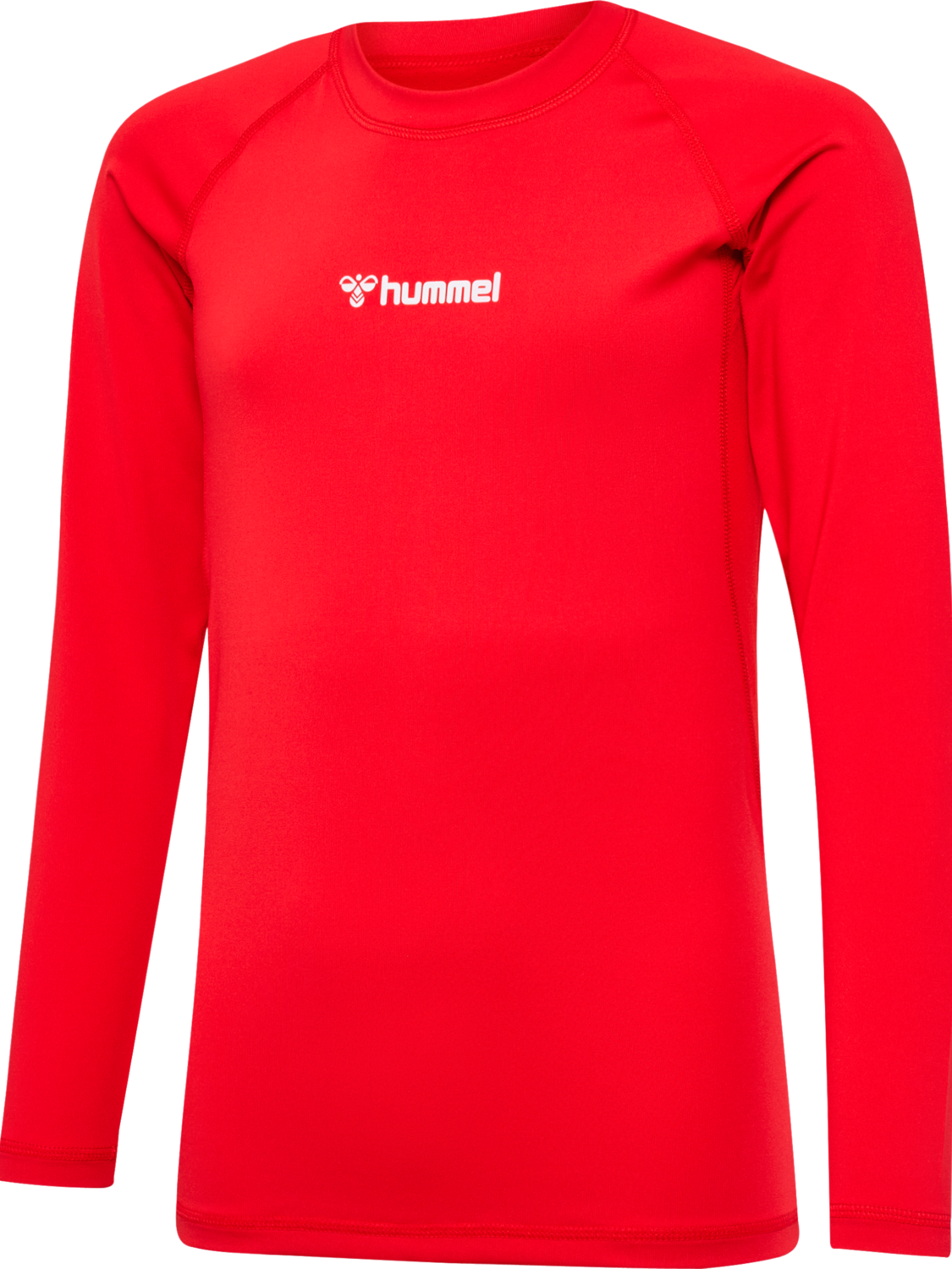 hmlBL PERFORMANCE TEE L/S KIDS, TRUE RED, packshot