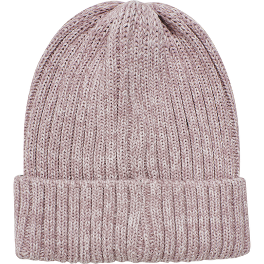 hmlALTA BEANIE, WOODROSE MELANGE, packshot