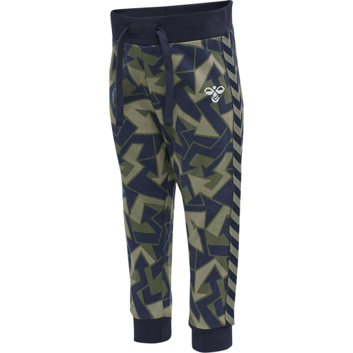 hmlBULLER PANTS, BLACK IRIS, packshot