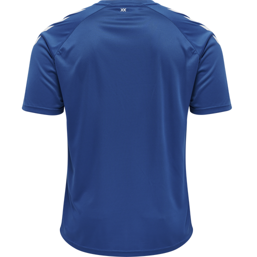hmlCORE XK CORE POLY T-SHIRT S/S, TRUE BLUE, packshot