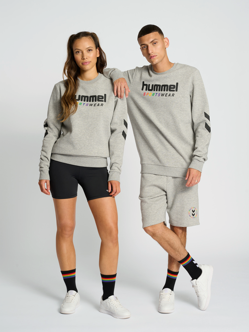 hummel RAINBOW SPORTSWEAR SWEATSHIRT - MELANGE hummel.dk