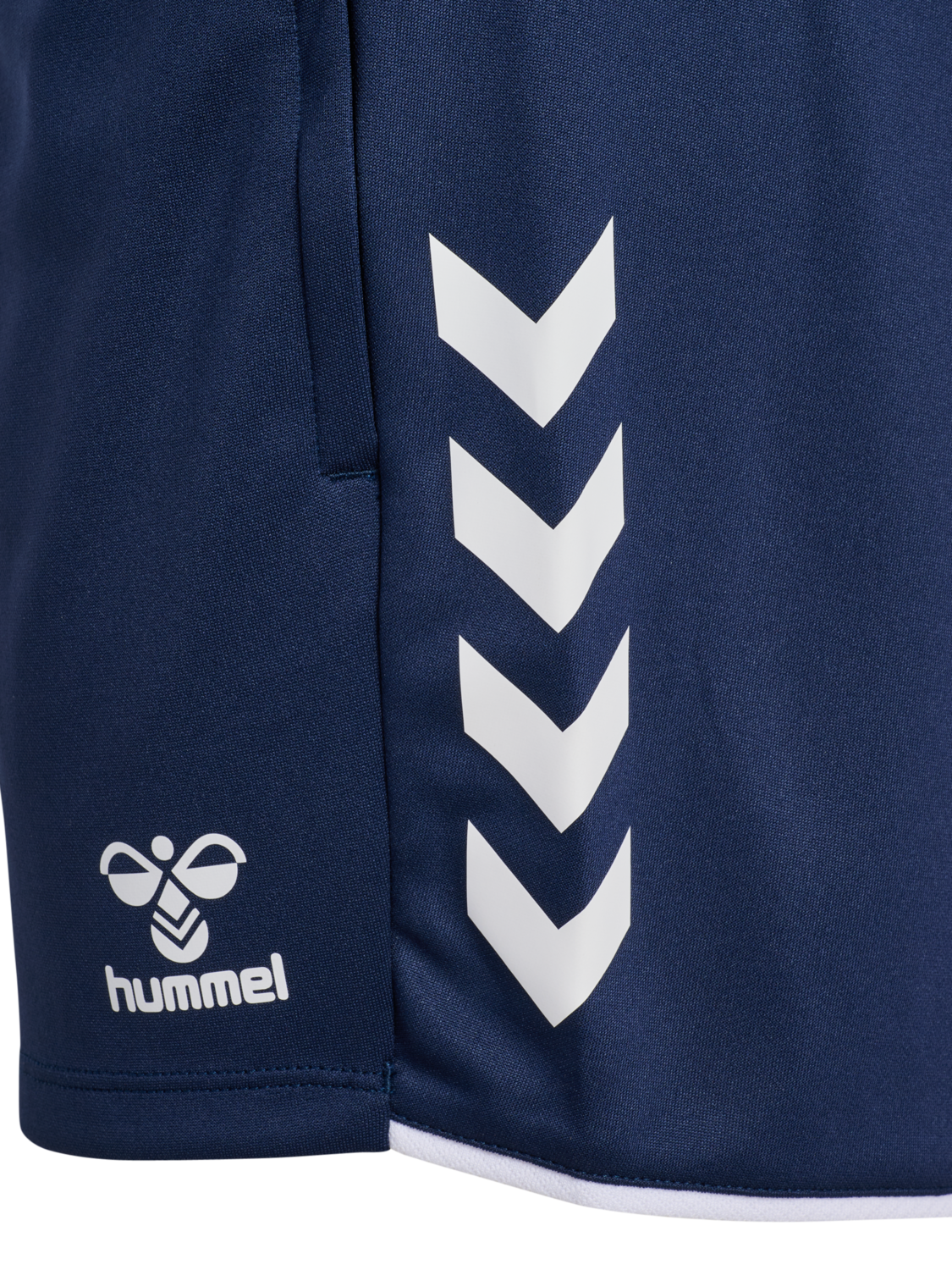 hmlCORE 2.0 TRAINING SHORTS WOMAN, MARINE/WHITE, packshot